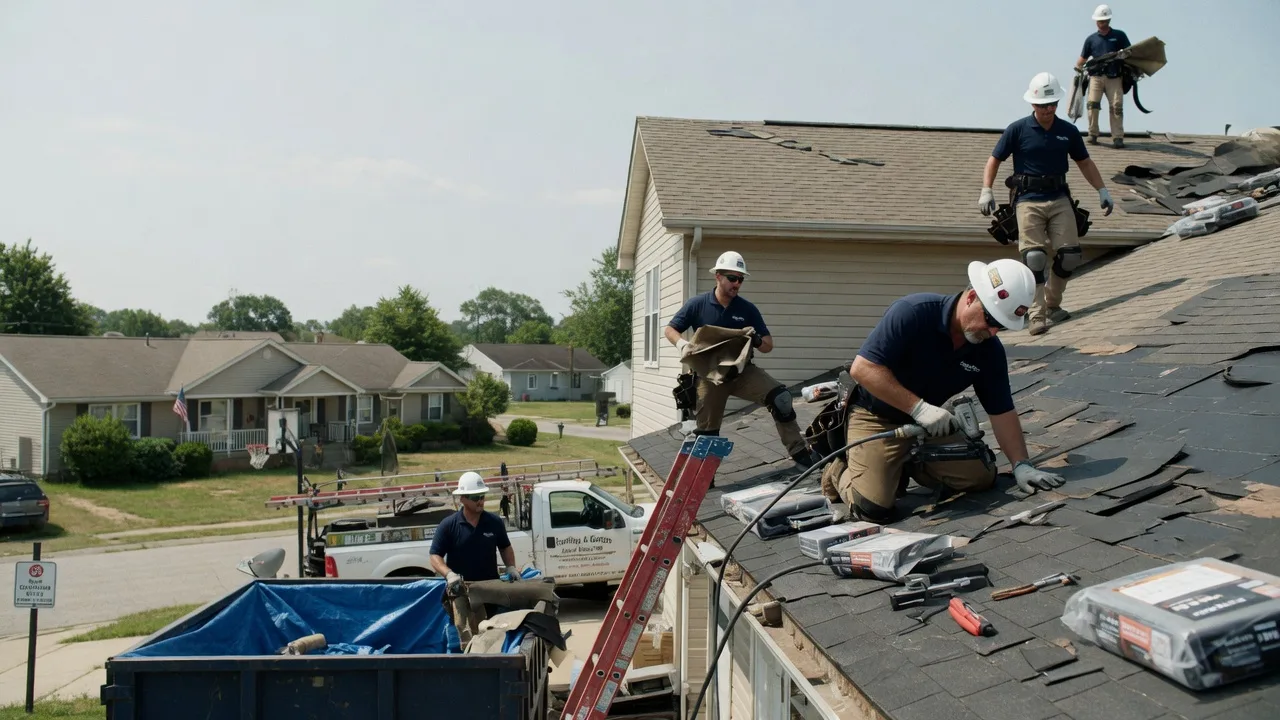 Roof Replacement in Mellott, IN near me